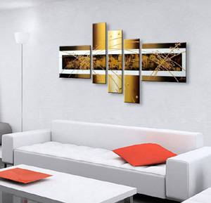 ファブリックパネルは、壁に掛けたり部屋の装飾に使うことができる布製装飾パネル
